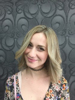 blonde highlights